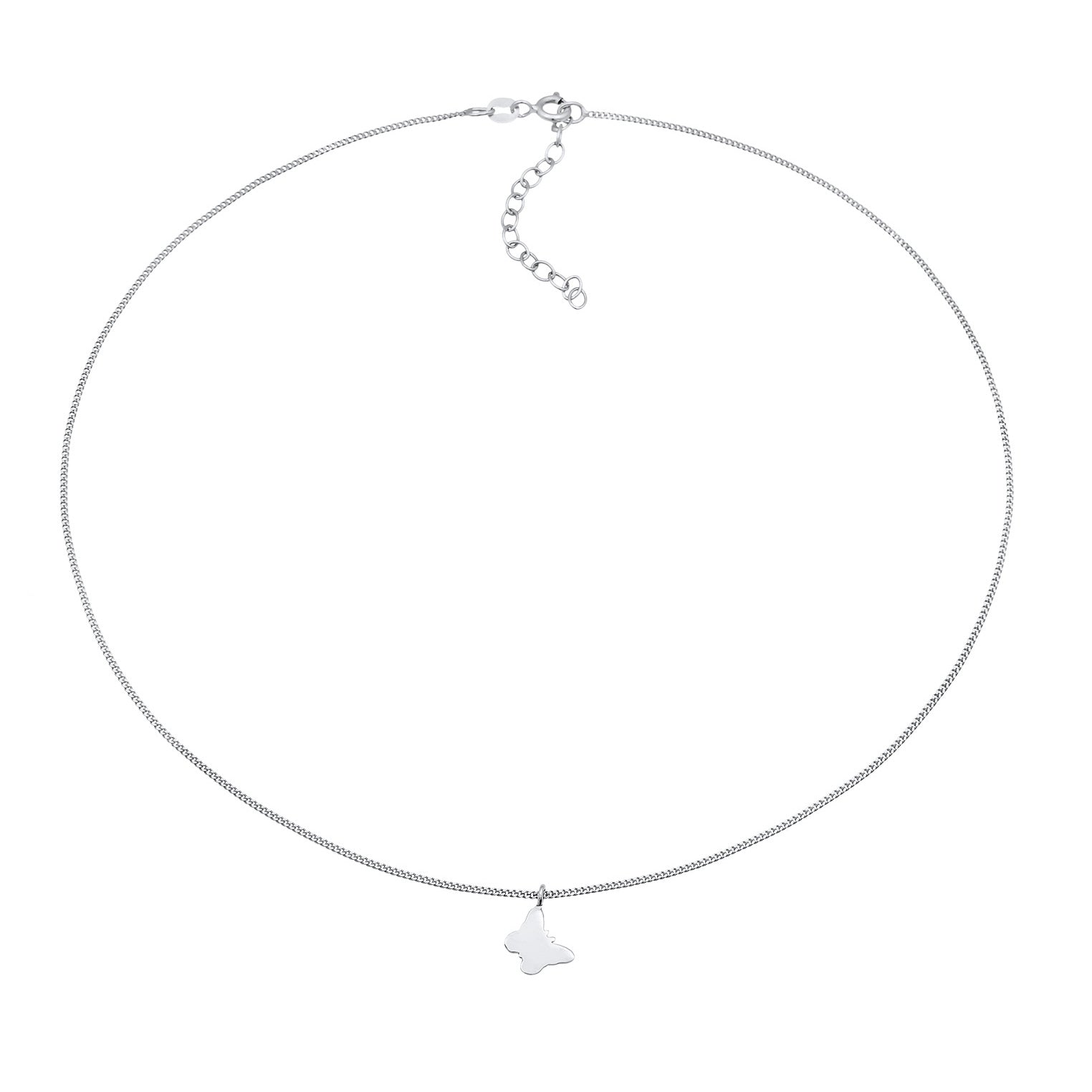 Silber - Elli | Choker Schmetterling | 925er Sterling Silber