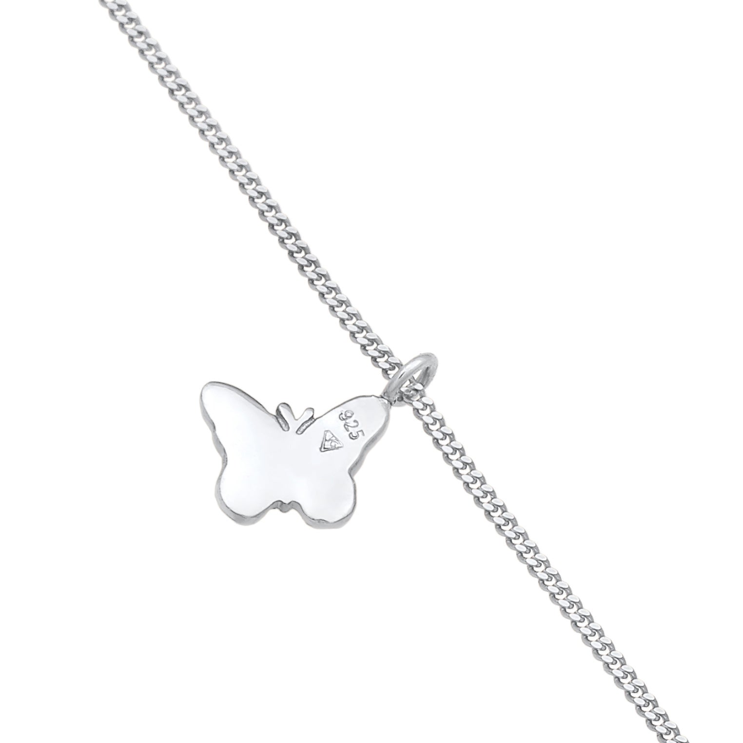Silber - Elli | Choker Schmetterling | 925er Sterling Silber