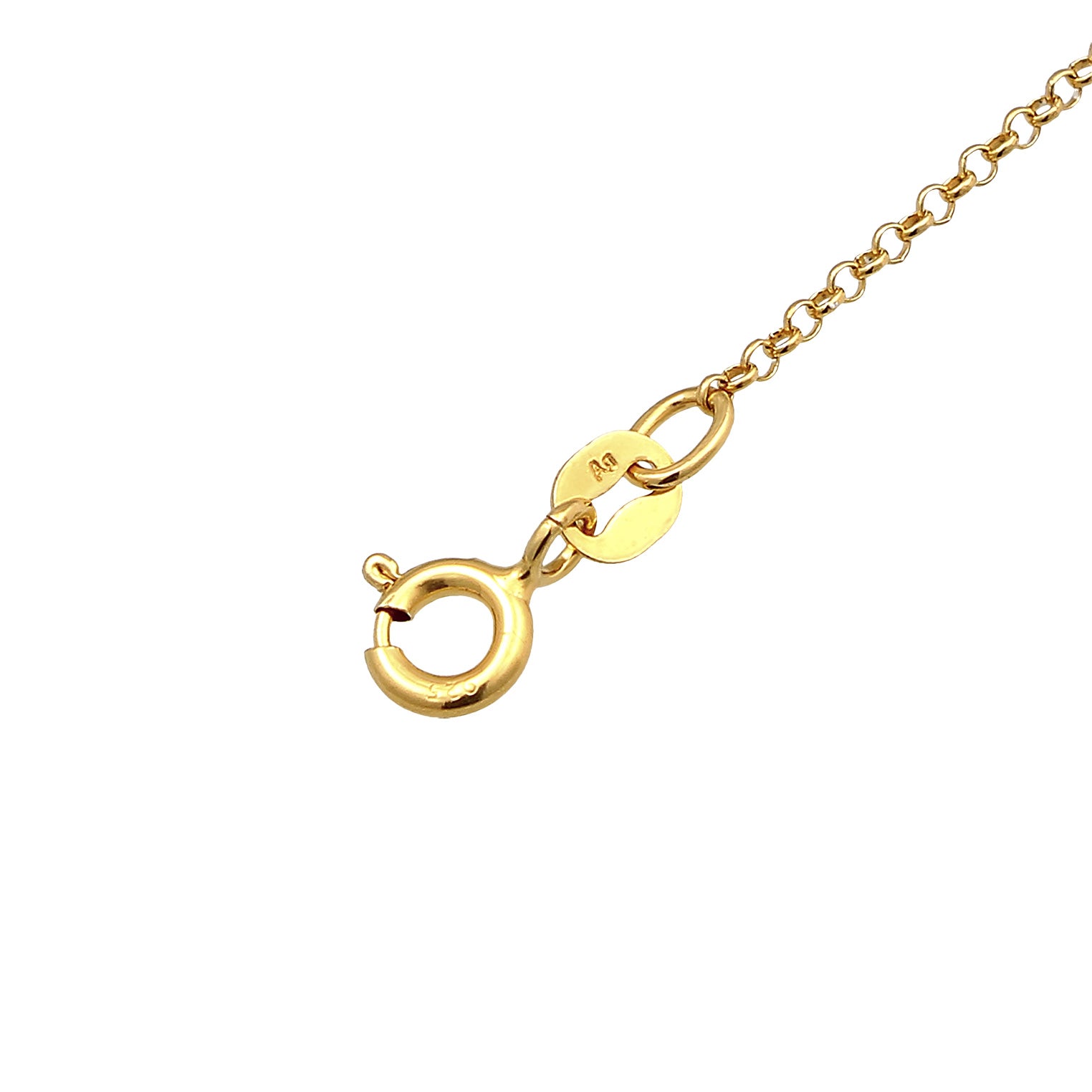 Gold - Elli | Armband Buchstabe A | 925er Sterling Silber Vergoldet