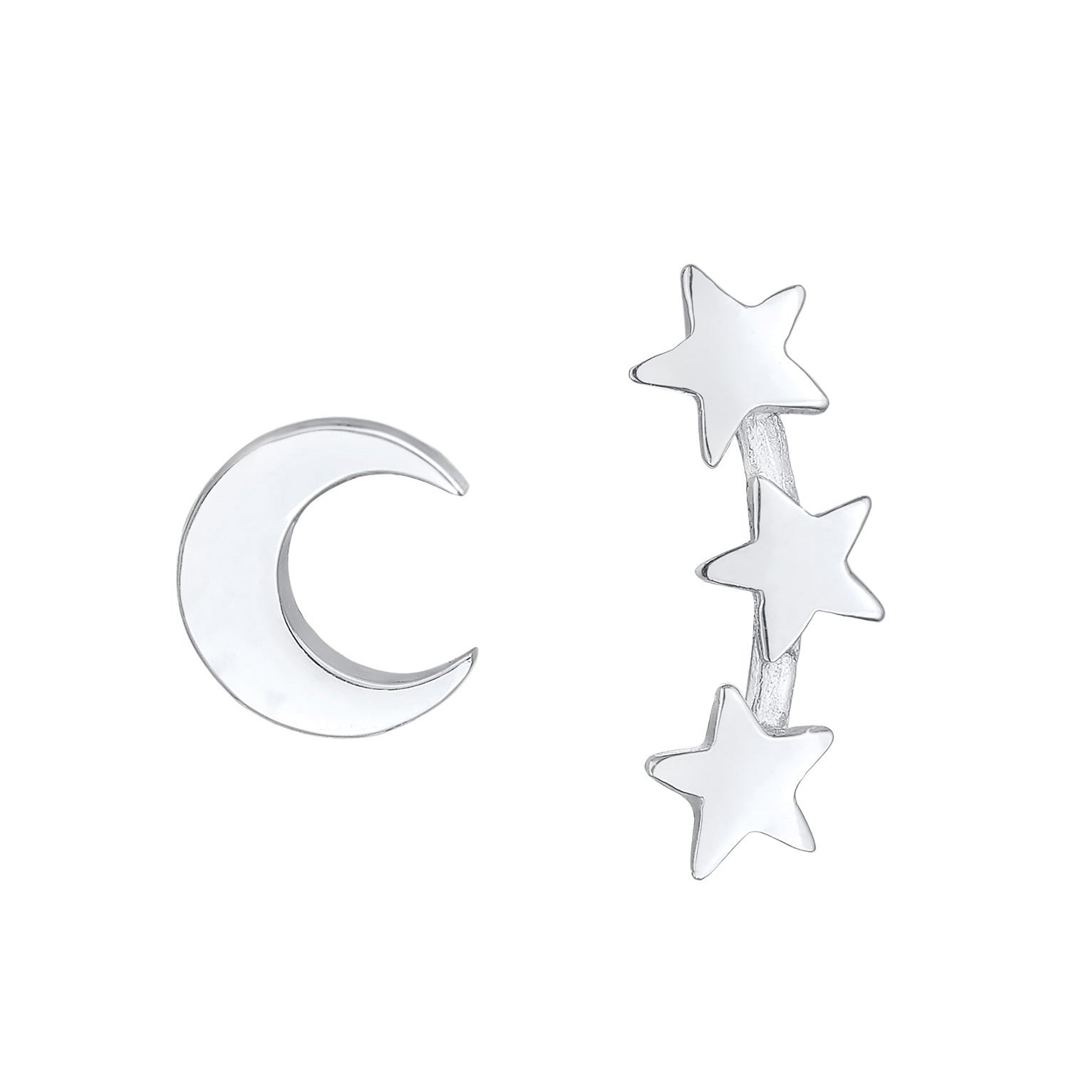 Silber - Elli | Ohrringset Astro | 925er Sterling Silber