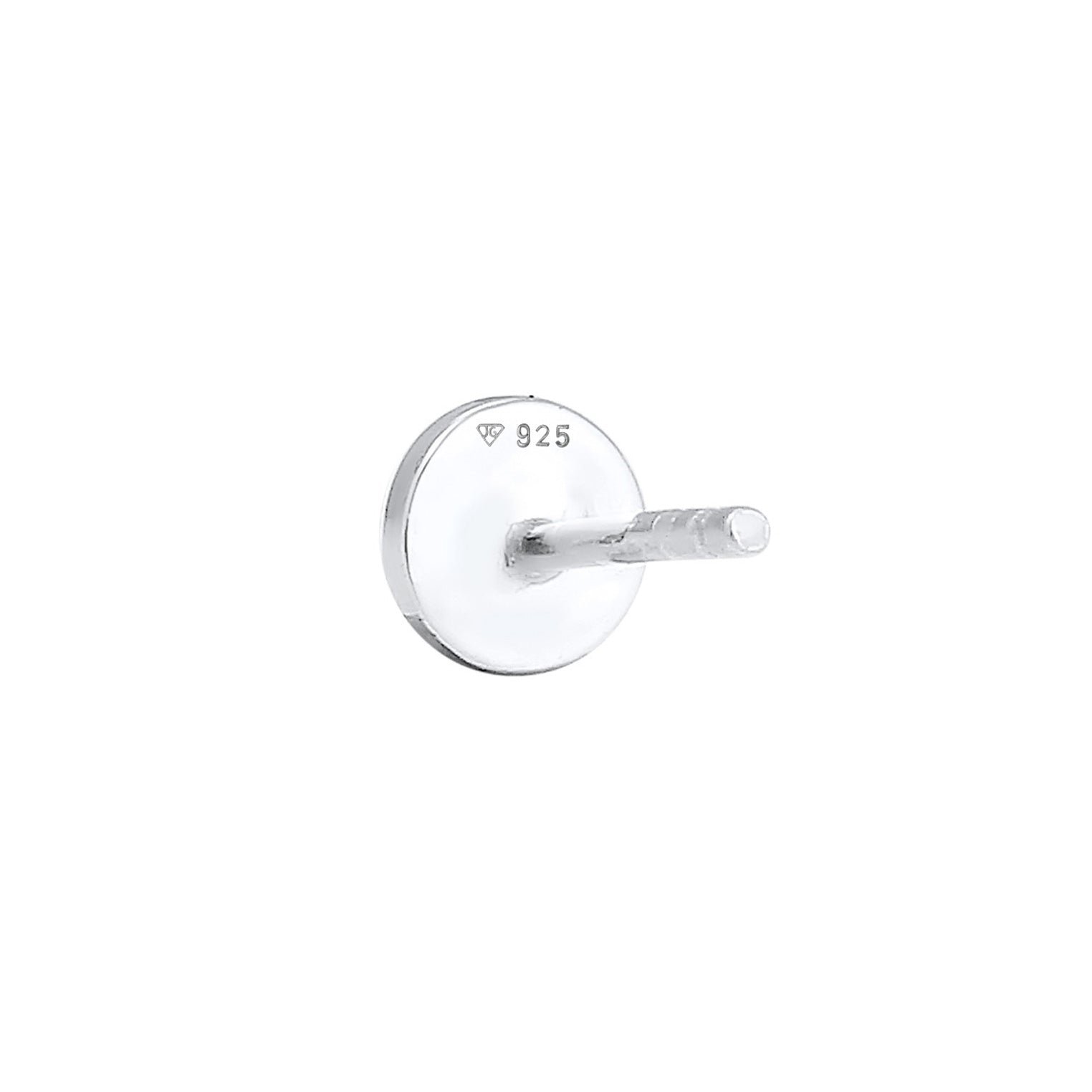 Silber - Elli | Ohrstecker Plättchen | 925er Sterling Silber