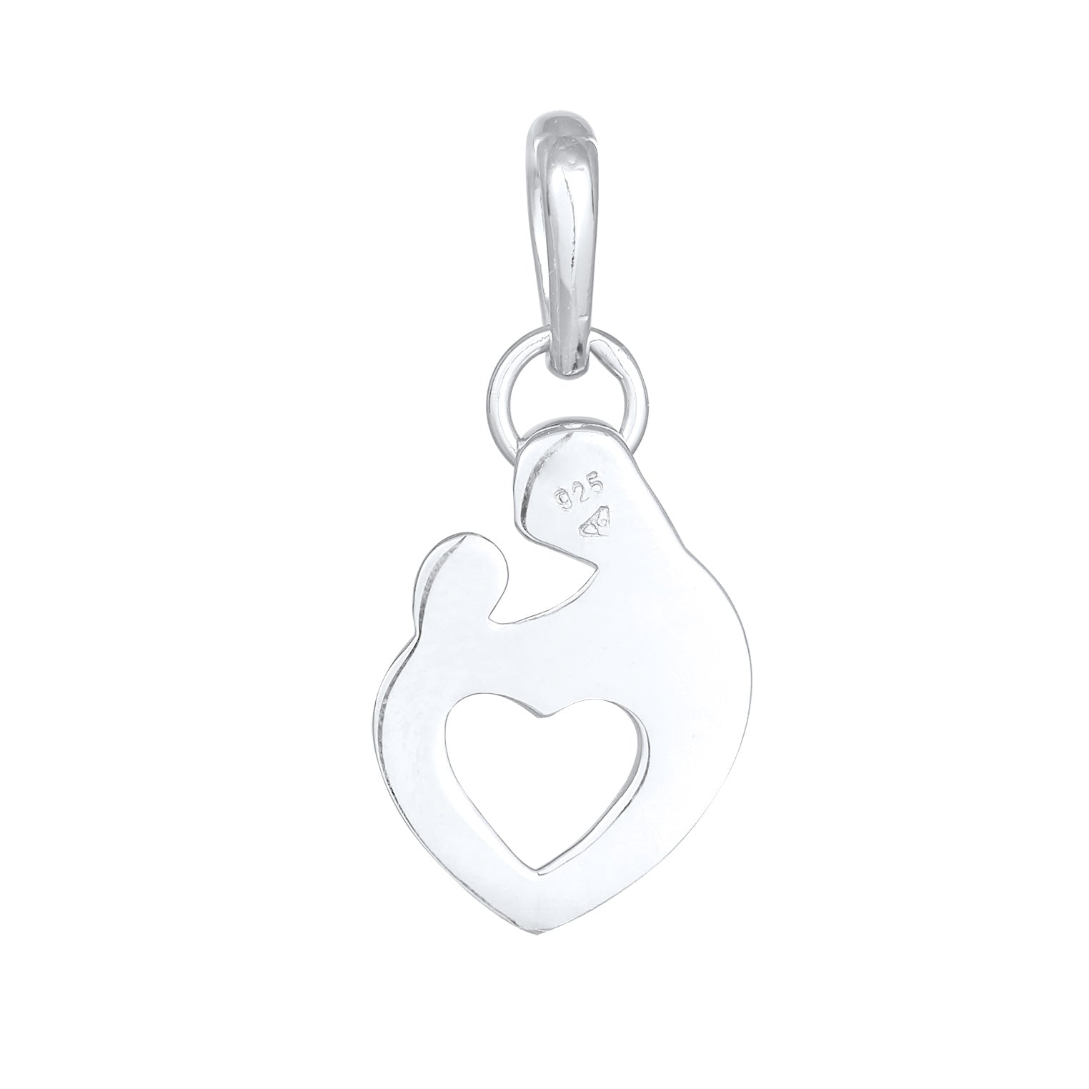 Silber - Elli | Anhänger Mutter Kind | 925er Sterling Silber