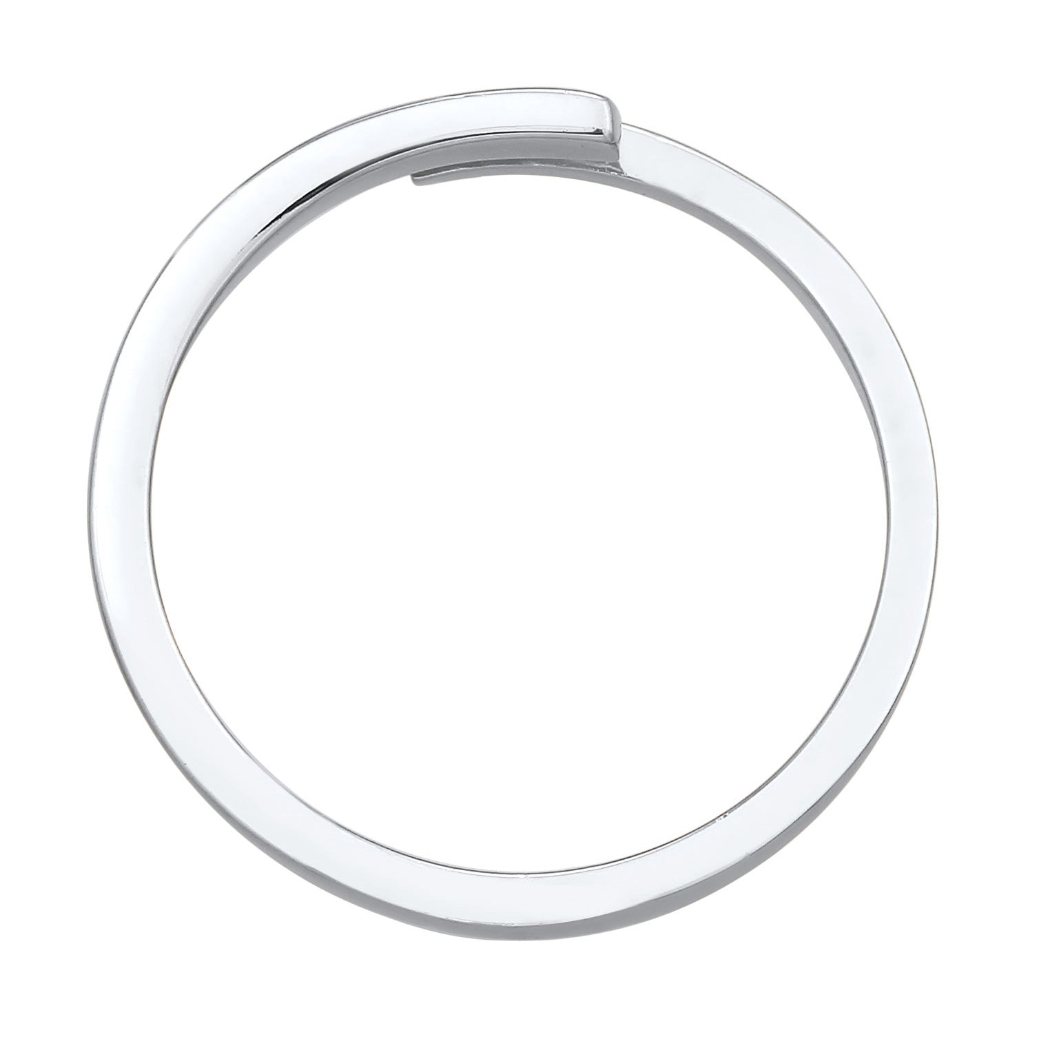 Silber - Elli | Wickelring Offen | 925er Sterling Silber