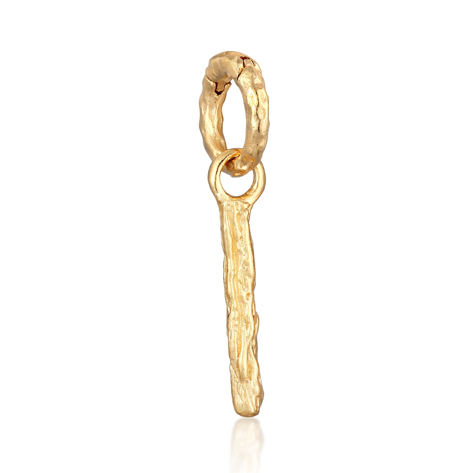 Gold - Elli | Anhänger I Organic | 925er Sterling Silber Organic