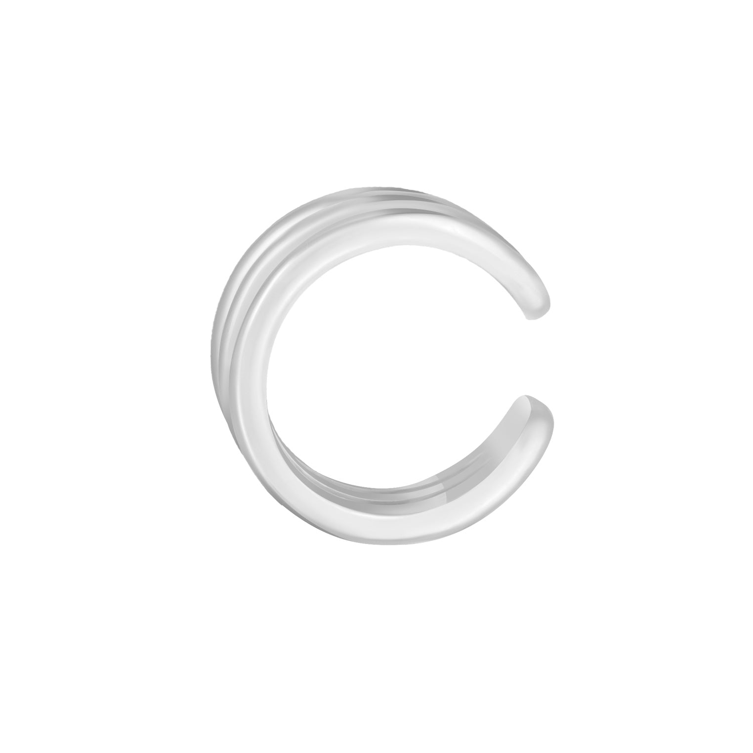 Silber - Elli | Earcuff Geo | 925er Sterling Silber