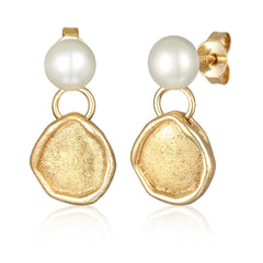earring platelets | freshwater pearls