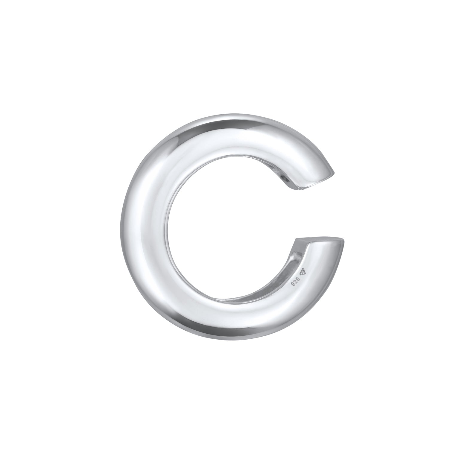 Silber - Elli | Earcuff Chunky | 925er Sterling Silber