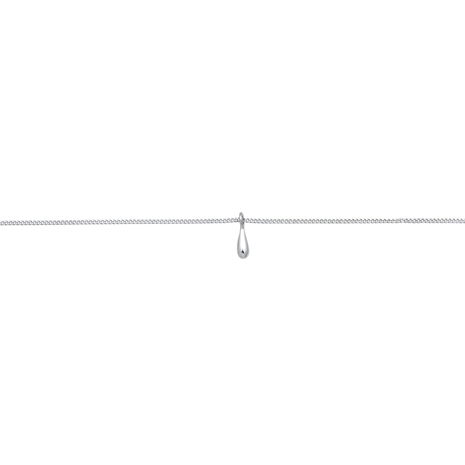Silber - Elli | Halskette Tropfen | 925er Sterling Silber