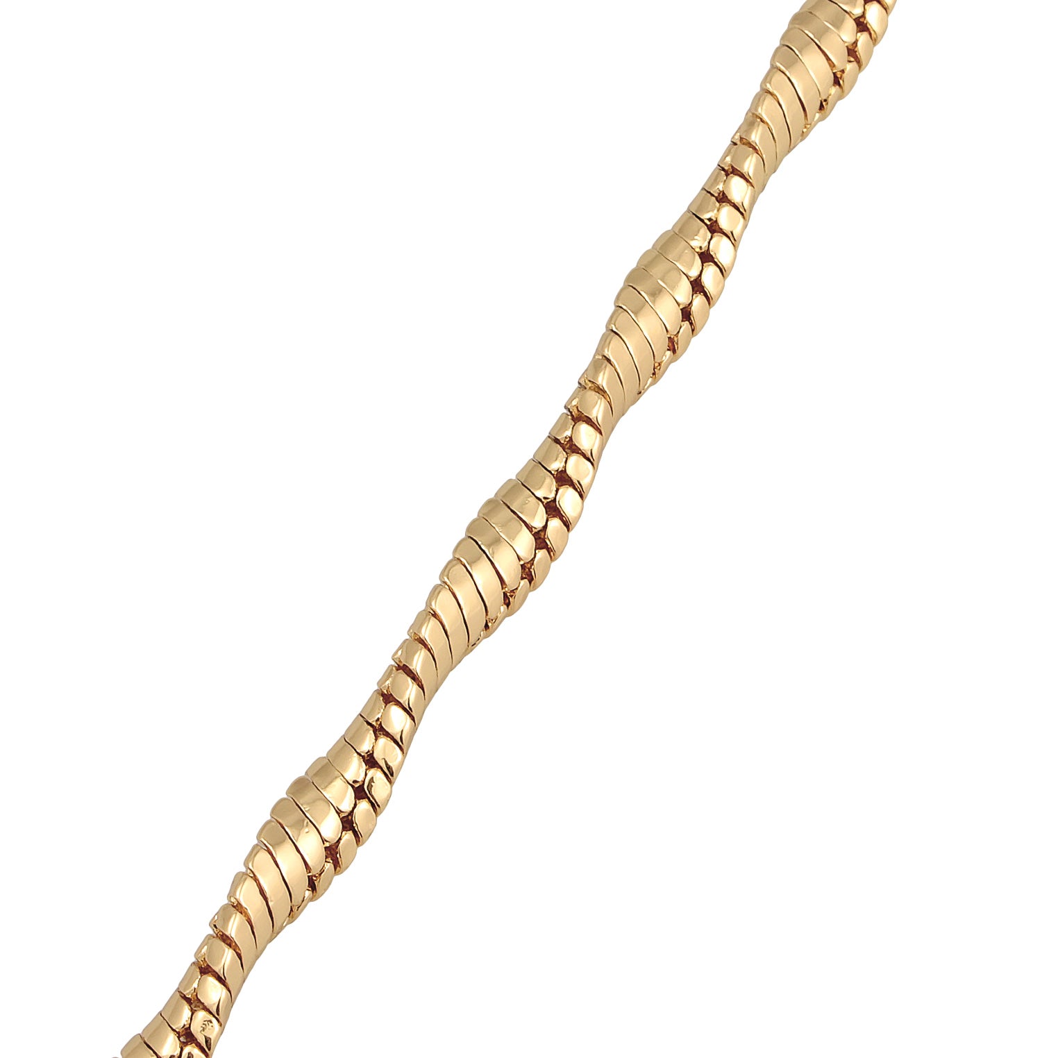 Gold - Elli | Kordel-Halskette Basic | Messing