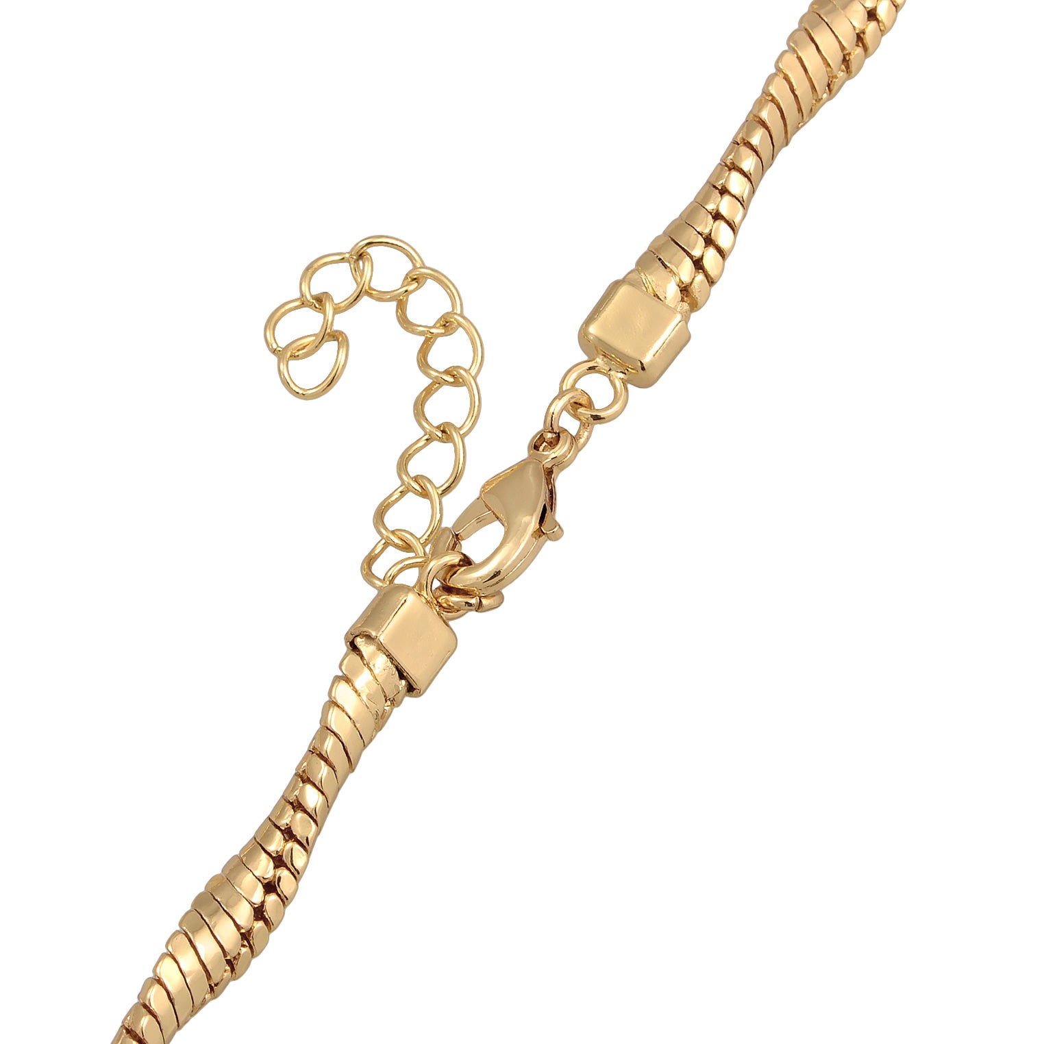 Gold - Elli | Kordel-Halskette Basic | Messing