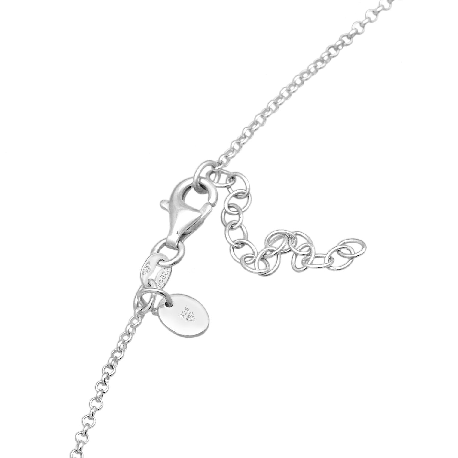 Silber - Elli PREMIUM | Choker Perlen | Onyx (Schwarz) | 925er Sterling Silber