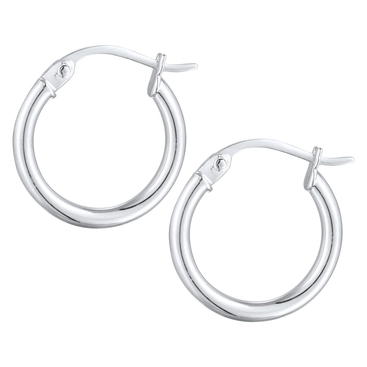 Silber - Elli | Creolen Hoops | 925er Sterling Silber