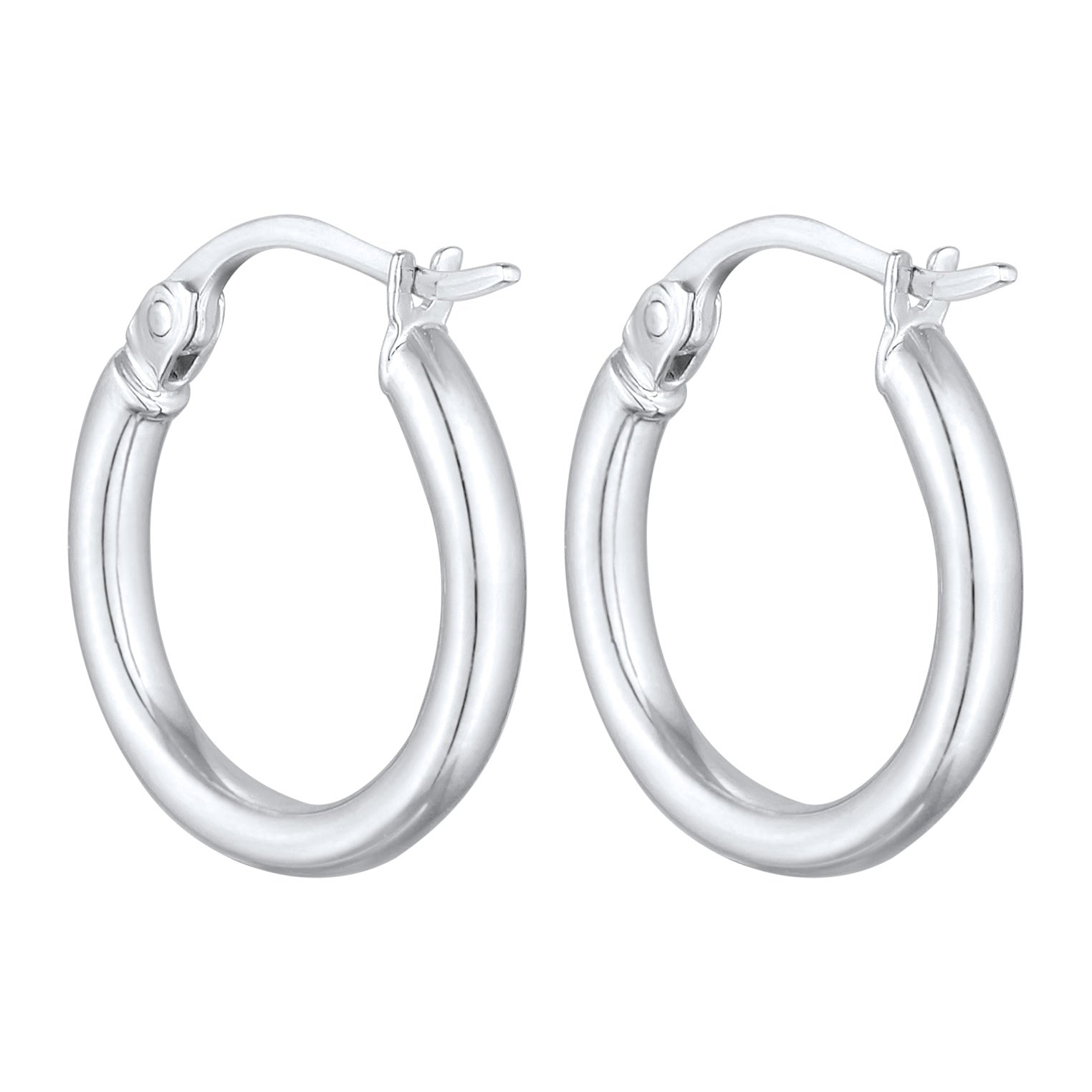 Silber - Elli | Creolen Hoops | 925er Sterling Silber