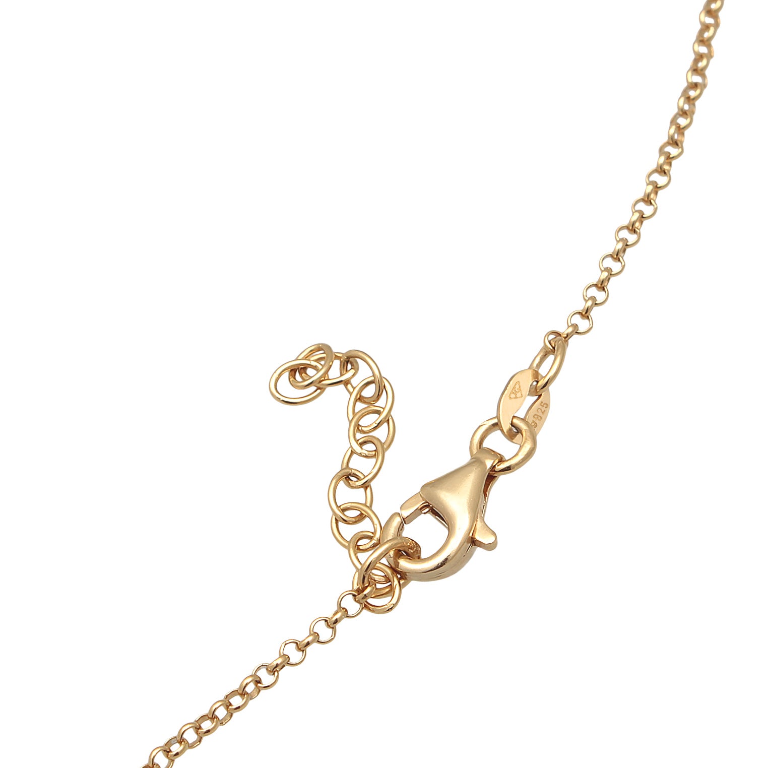Gold - Elli | Choker Seestern | Süßwasserzuchtperle | 925er Sterling Silber Vergoldet