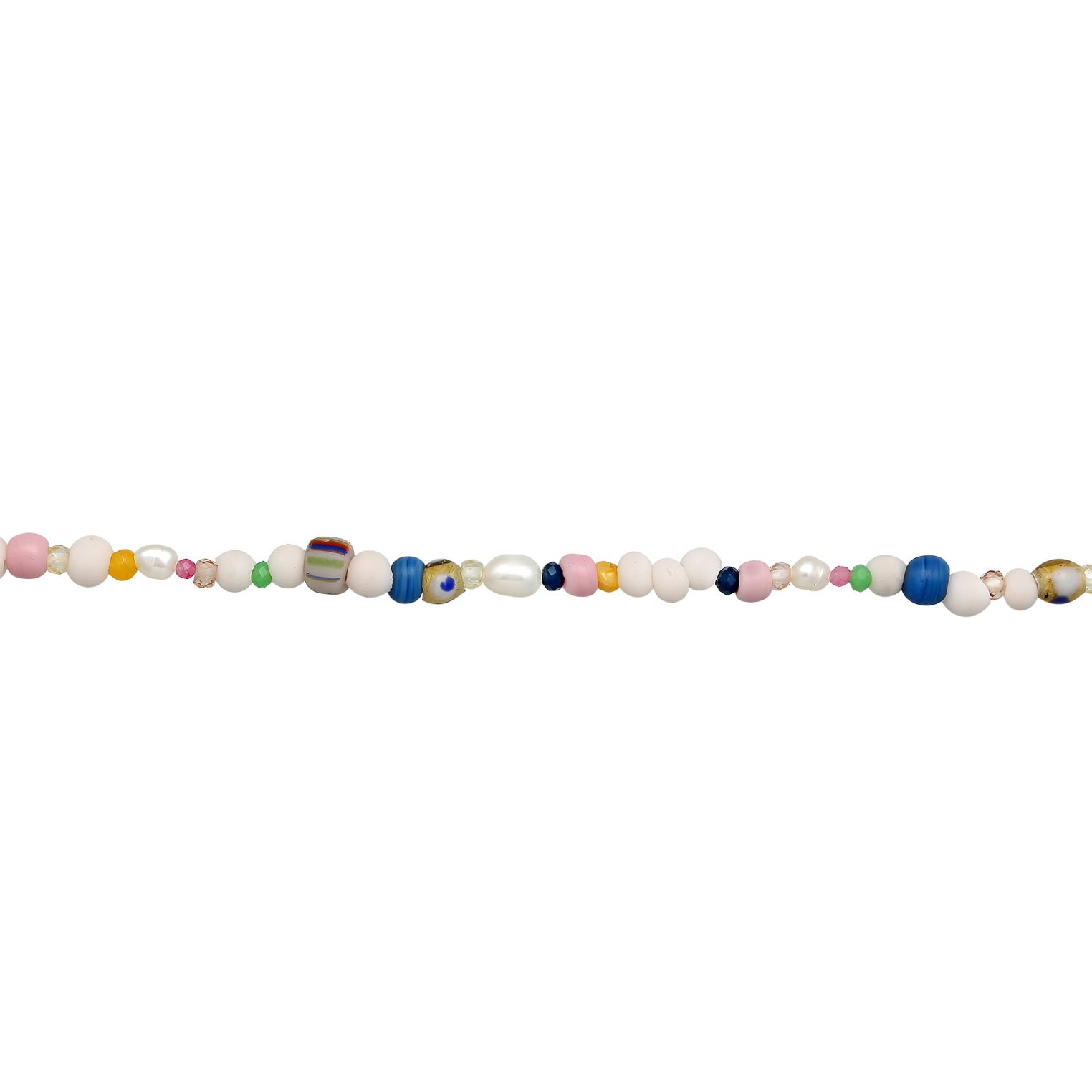 Bunt - Elli PREMIUM | Choker Beads | 925er Sterling Silver Vergoldet
