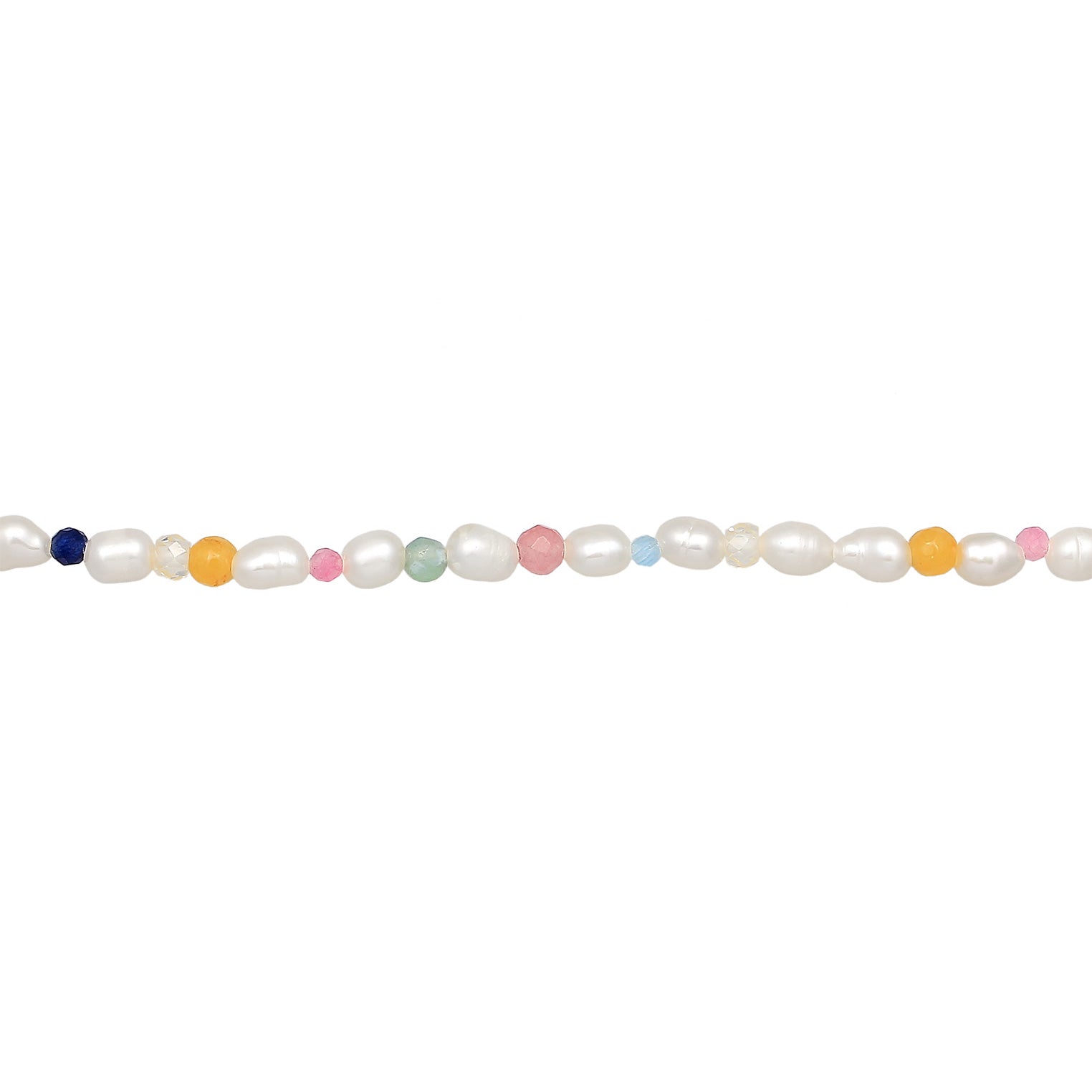 Gold - Elli PREMIUM | Halskette Beads Trend | Süßwasserzuchtperlen | 925er Sterling Silber Vergoldet