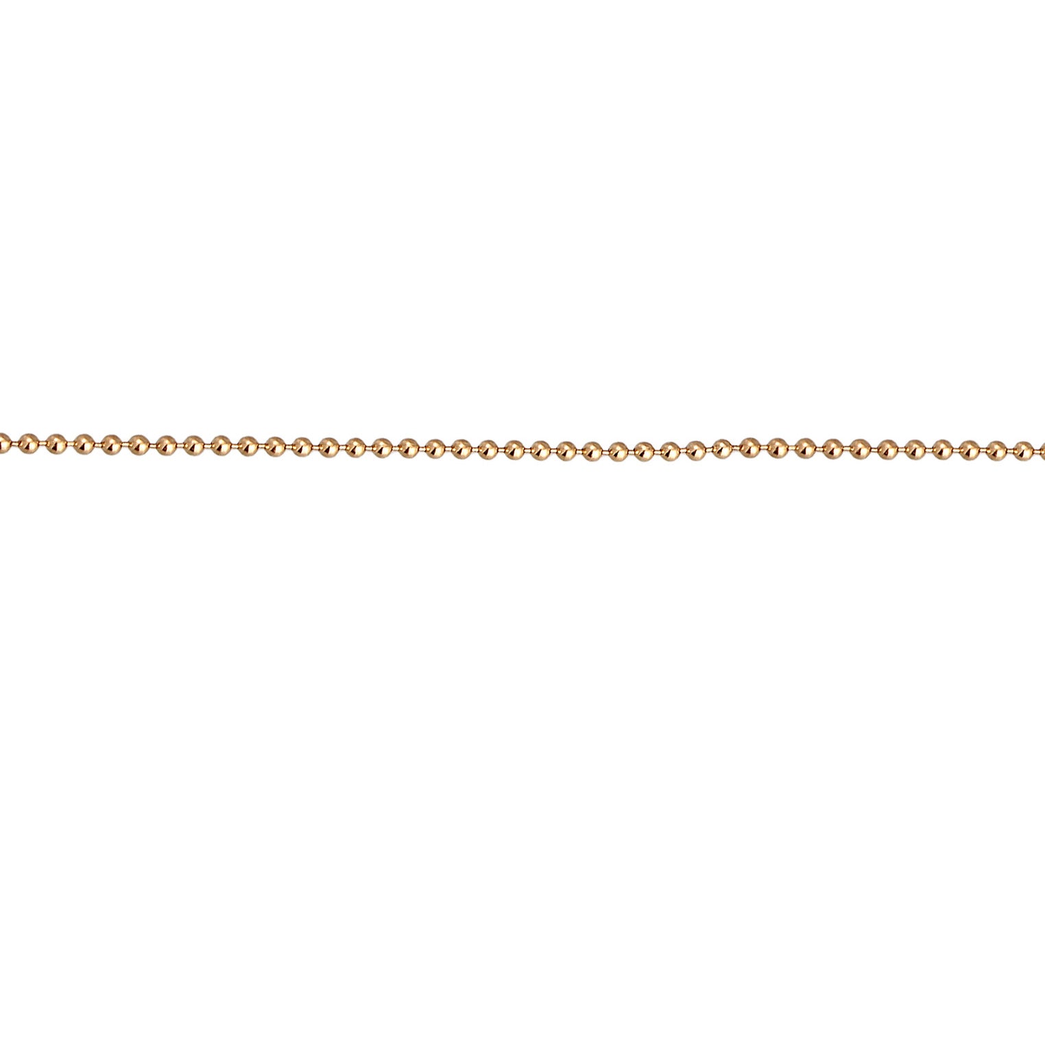 Gold - Elli | Choker Kugeln | 925er Sterling Silber Vergoldet