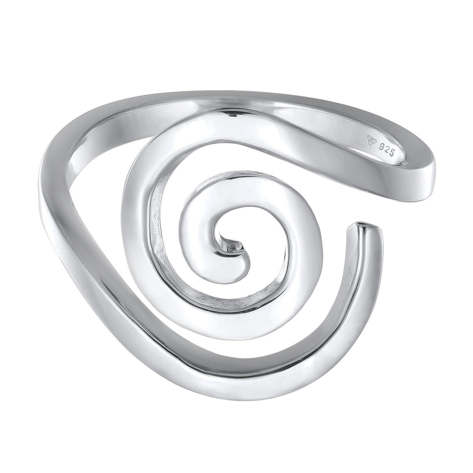 Silber - Elli | Ring Spirale | 925er Sterling Silber