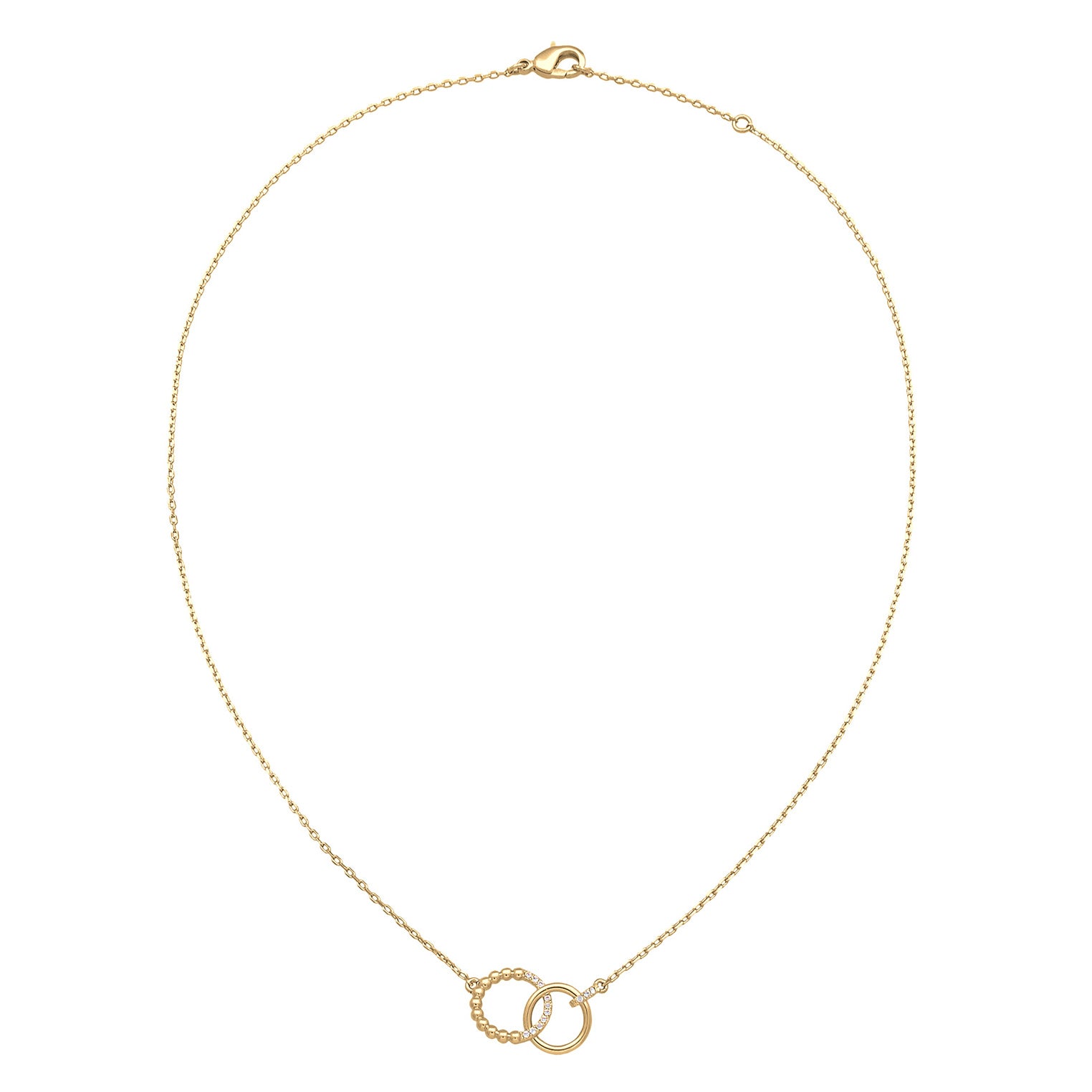 Gold - Elli | Ringe Infinity Kristalle Goldfarben
