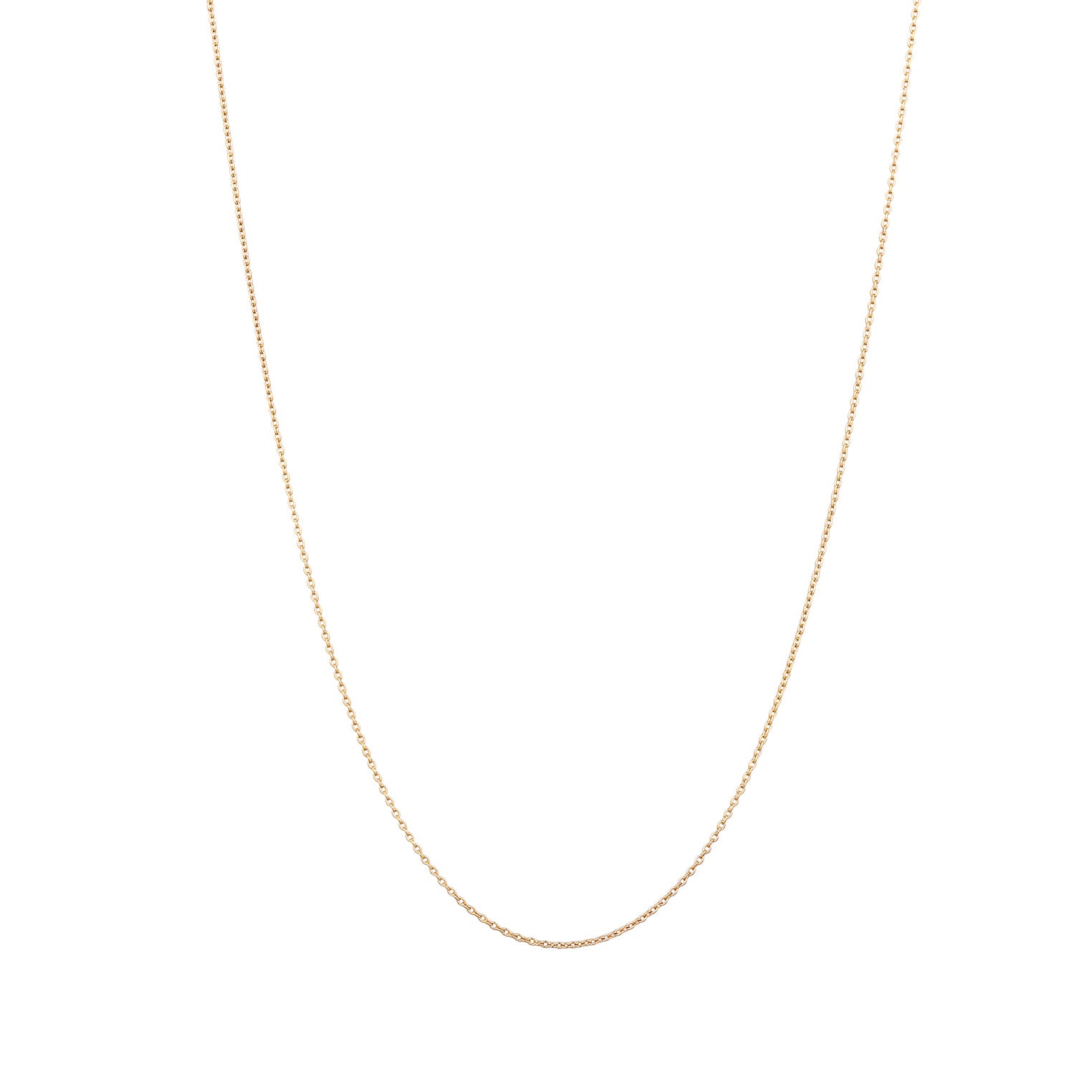 Gold - Elli PREMIUM | Anker-Halskette Basic | 585 Gelbgold
