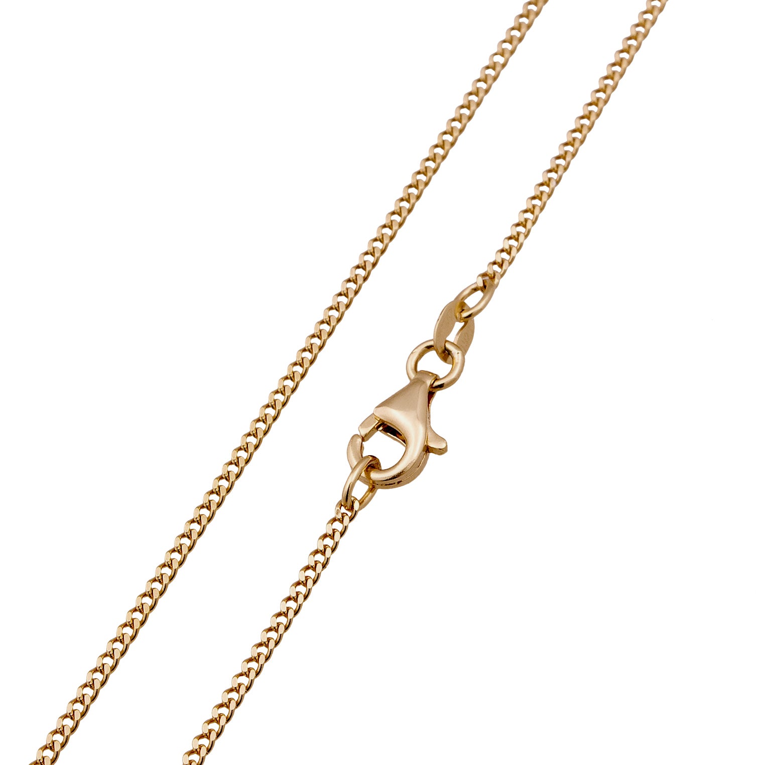 Gold - Nenalina | Halskette Anhänger Orange | Zirkonia (Gelb) & Glaskristalle (Grün) | 925 Sterling Silber vergoldet