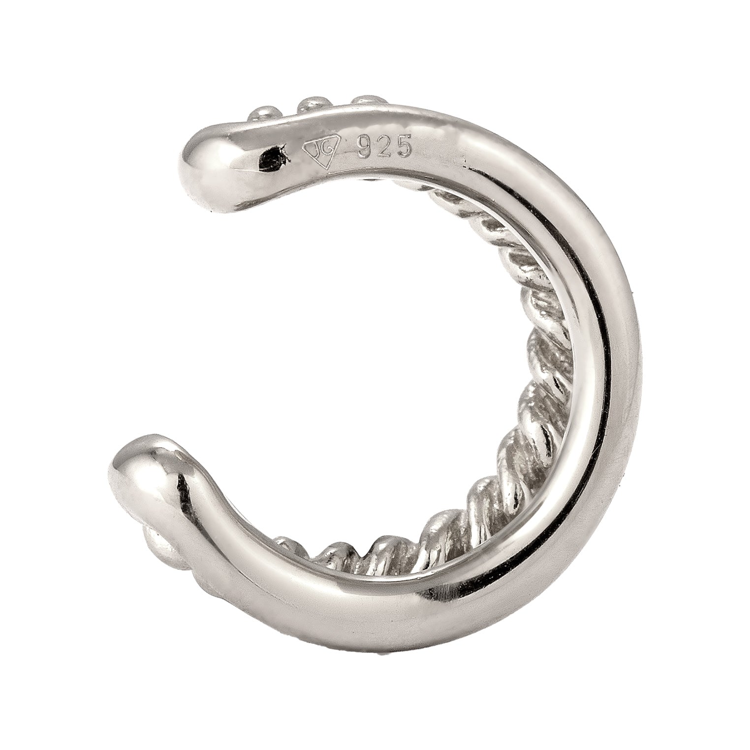 Silber - Elli | Earcuff Twisted |  925 Sterling Silber