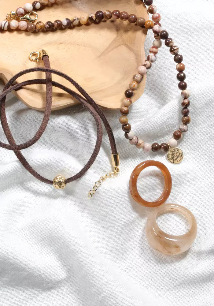 Schmuck in Herbst Farben