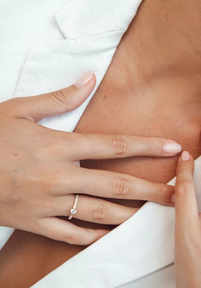 Verlobungsringe für Frauen mit Diamant