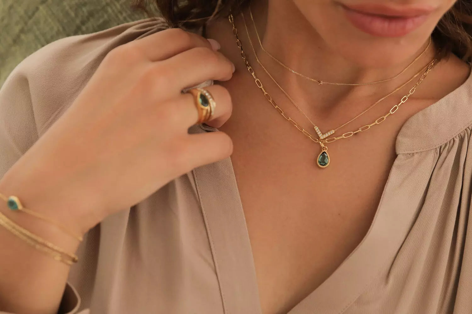 Dezenter Luxus - funkelnder Schmuck