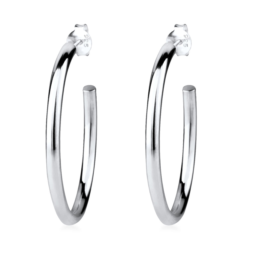 Silber - Elli | Creole | 925er Sterling Silber