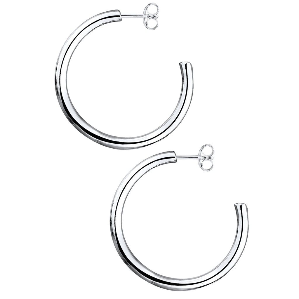 Silber - Elli | Creole | 925er Sterling Silber