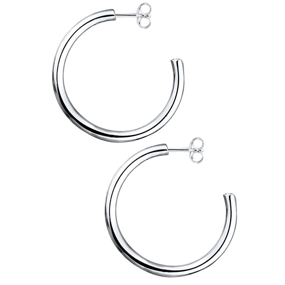 Silber - Elli | Creole | 925er Sterling Silber