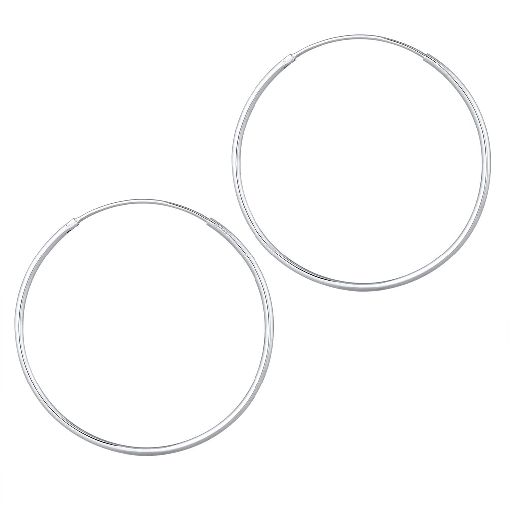 Silber - Elli | Creole | 925er Sterling Silber