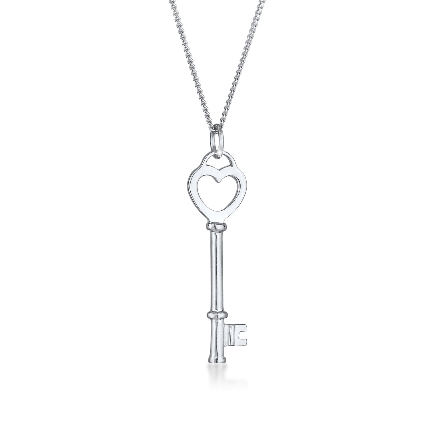 Silber - Elli | Halskette Herz | 925er Sterling Silber