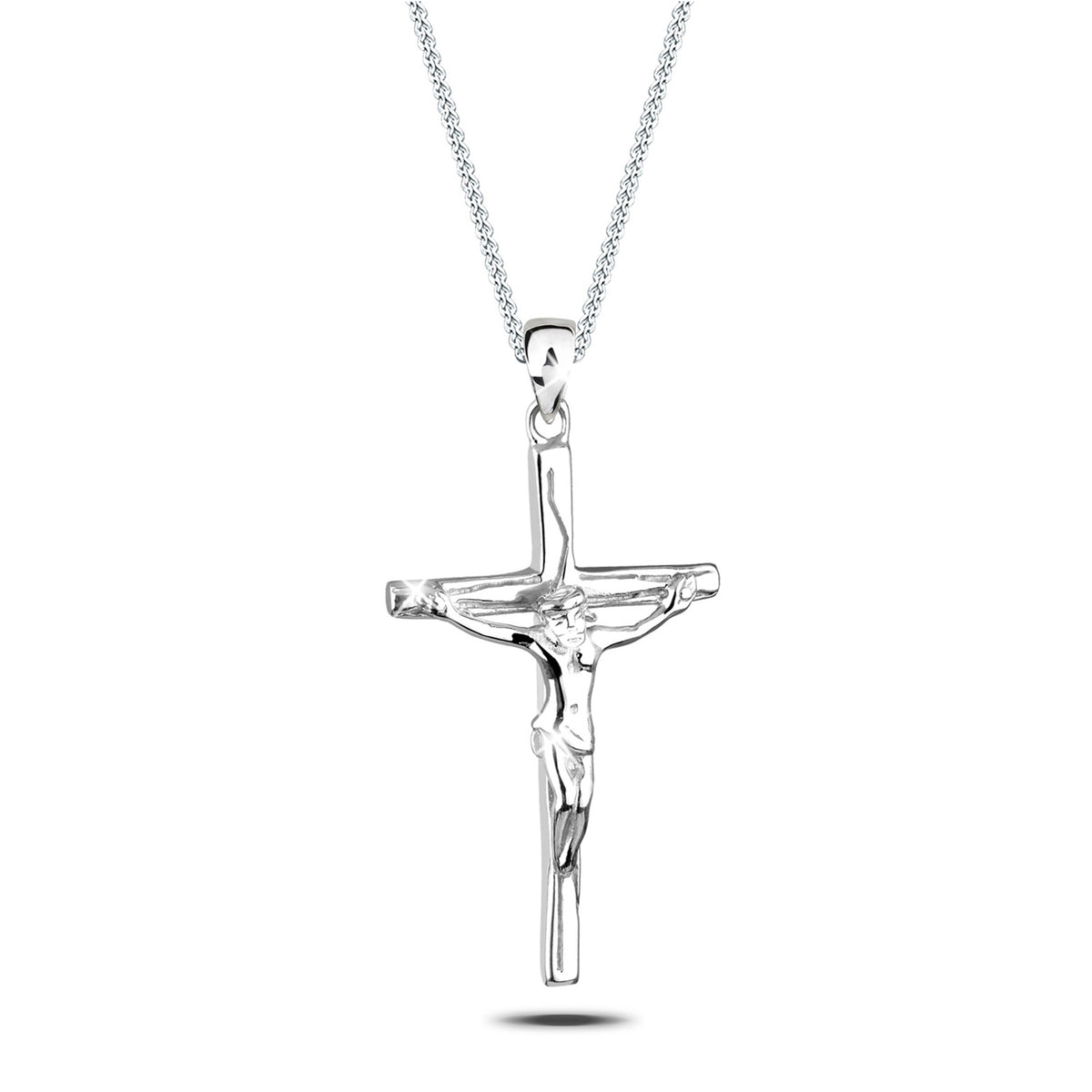 Silber - Elli | Halskette Kreuz | 925er Sterling Silber