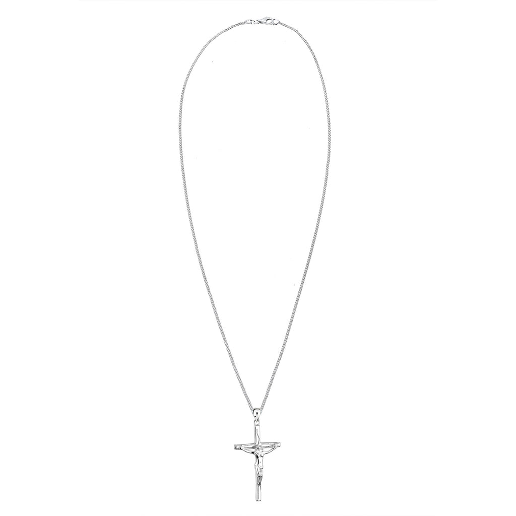 Silber - Elli | Halskette Kreuz | 925er Sterling Silber