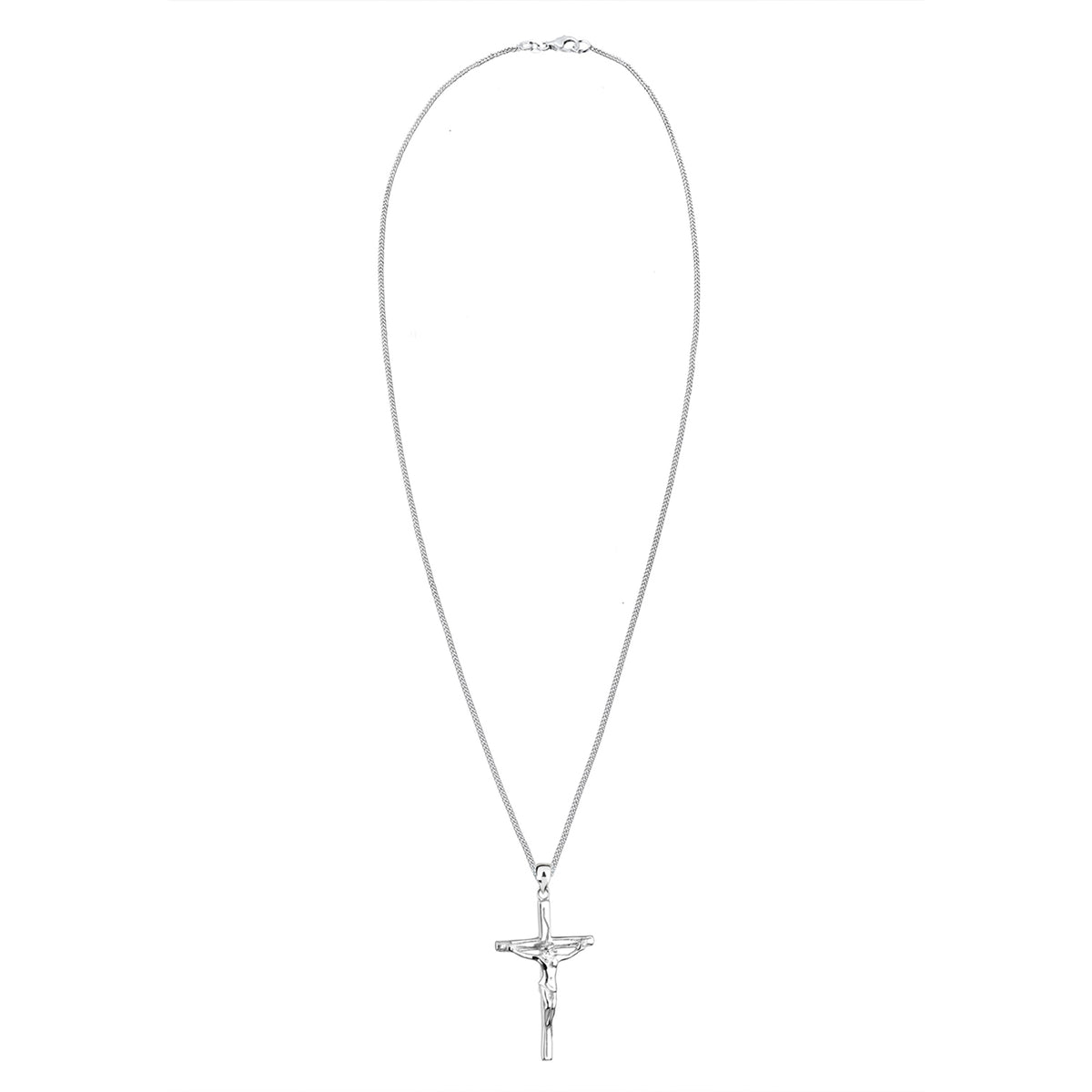 Silber - Elli | Halskette Kreuz | 925er Sterling Silber