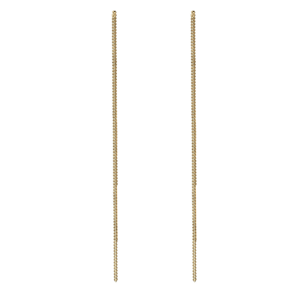 Gold - Elli | Ohrhänger Ear Chain | 925 Sterling Silber vergoldet