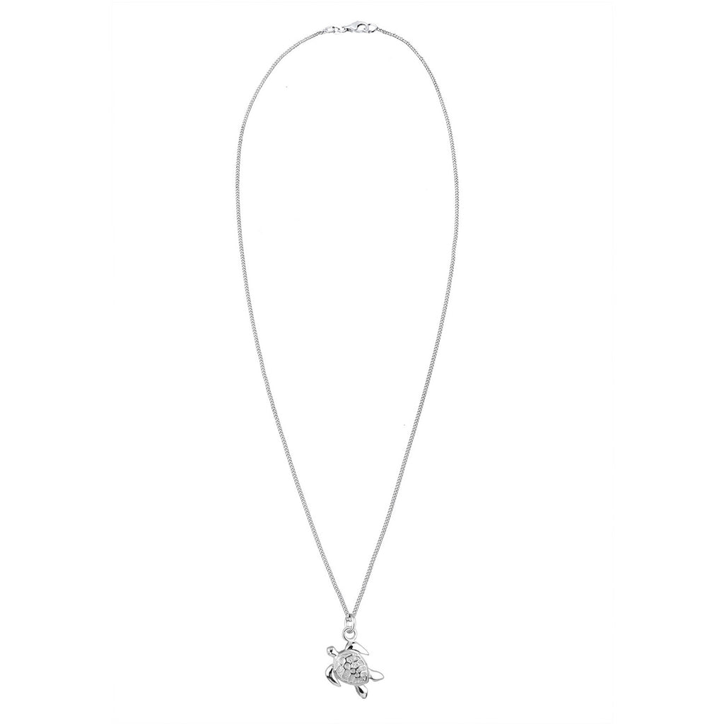 Silber - Elli | Halskette Schildkröte | 925er Sterling Silber