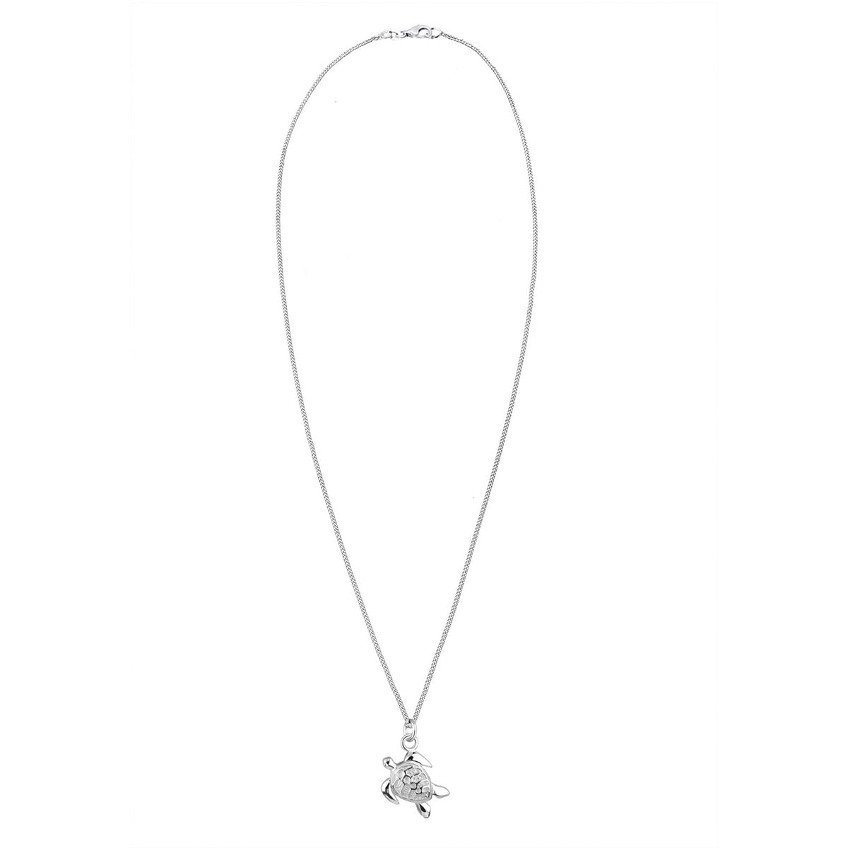 Silber - Elli | Halskette Schildkröte | 925er Sterling Silber