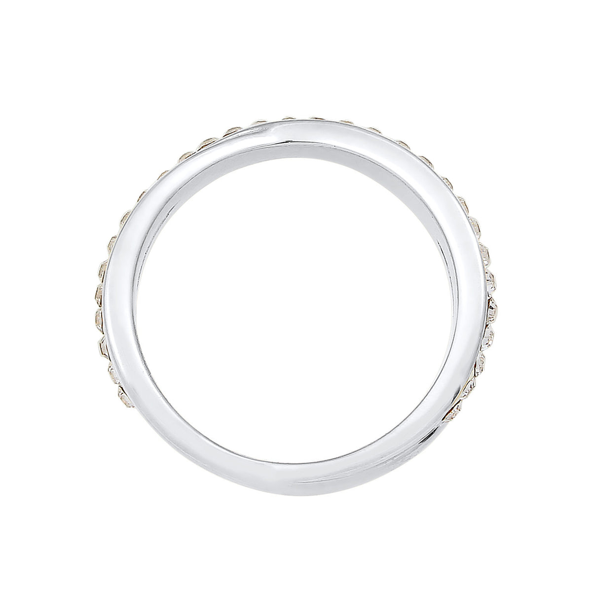 Weiß - Elli | Ring | Mit Kristallen von Swarovski® (Weiß) | 925er Sterling Silber