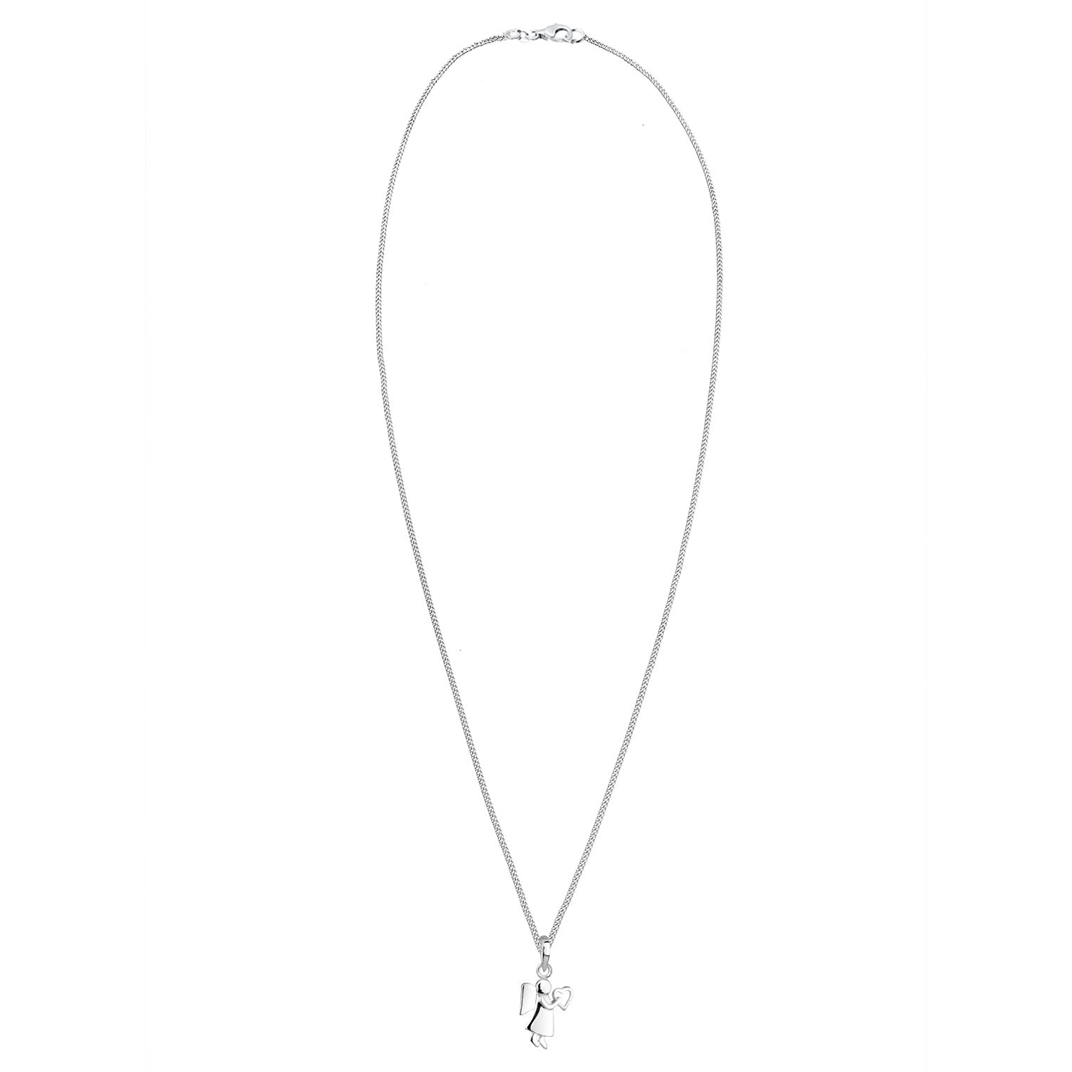 Silber - Elli | Halskette Schutzengel | 925er Sterling Silber