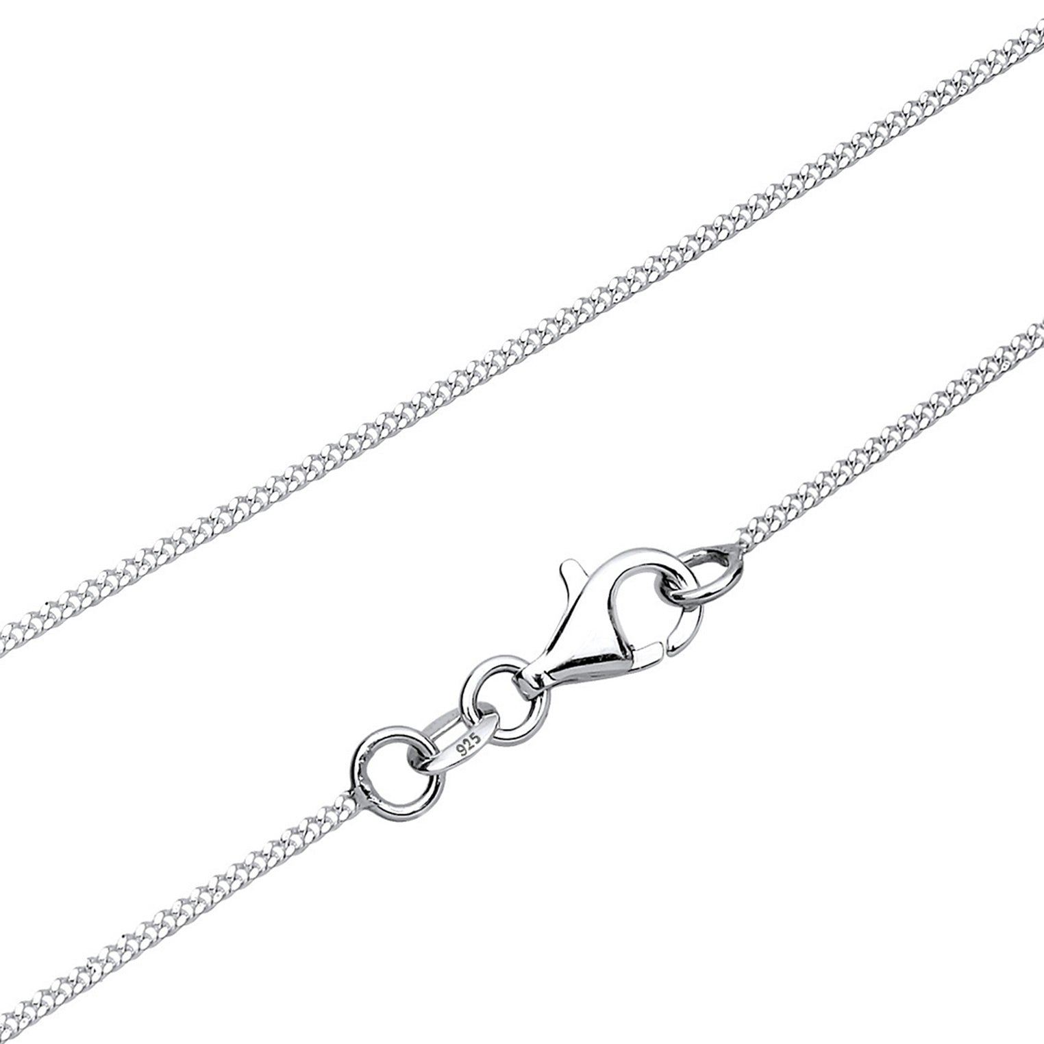Silber - Elli | Halskette Schutzengel | 925er Sterling Silber