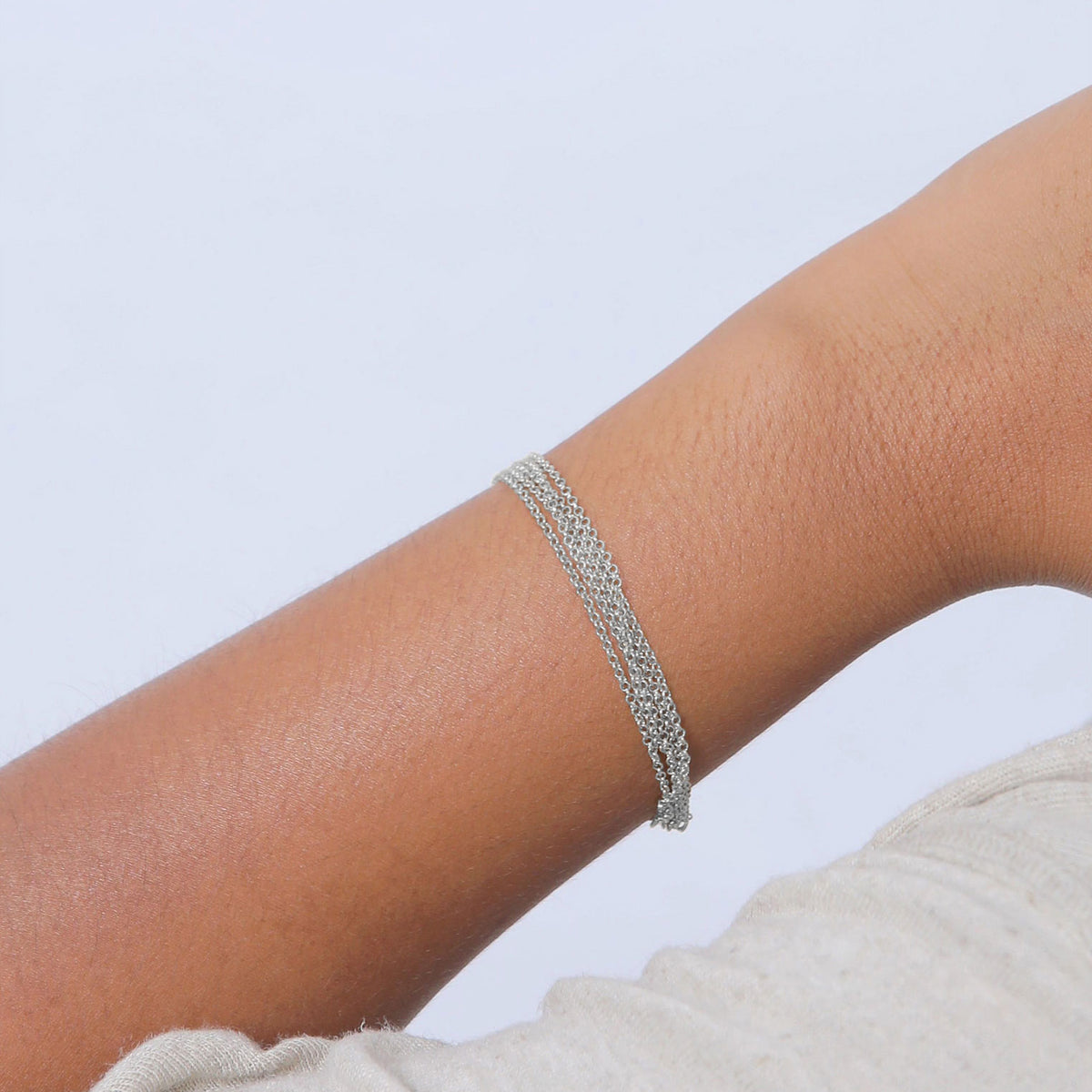 Silber - Elli | Gliederarmband | 925er Sterling Silber
