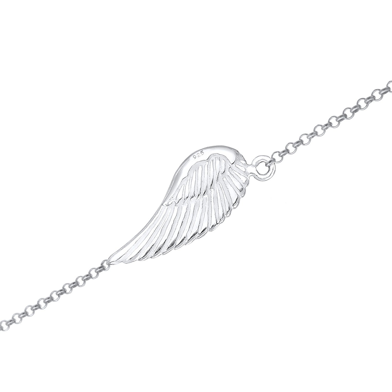 Silber - Elli | Armband Flügel | 925er Sterling Silber