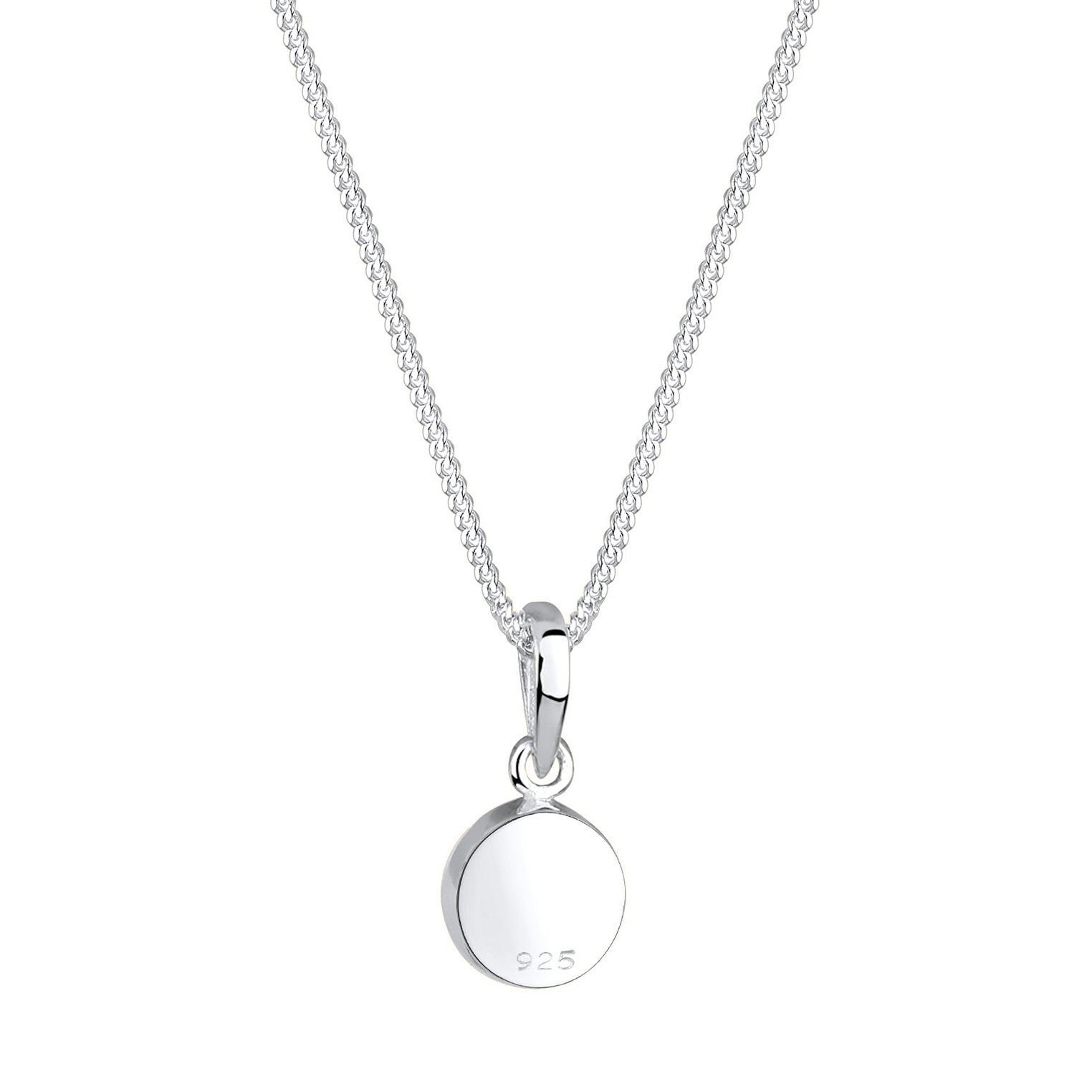 Weiß - Elli | Halskette | Mondstein (Weiß) | 925er Sterling Silber