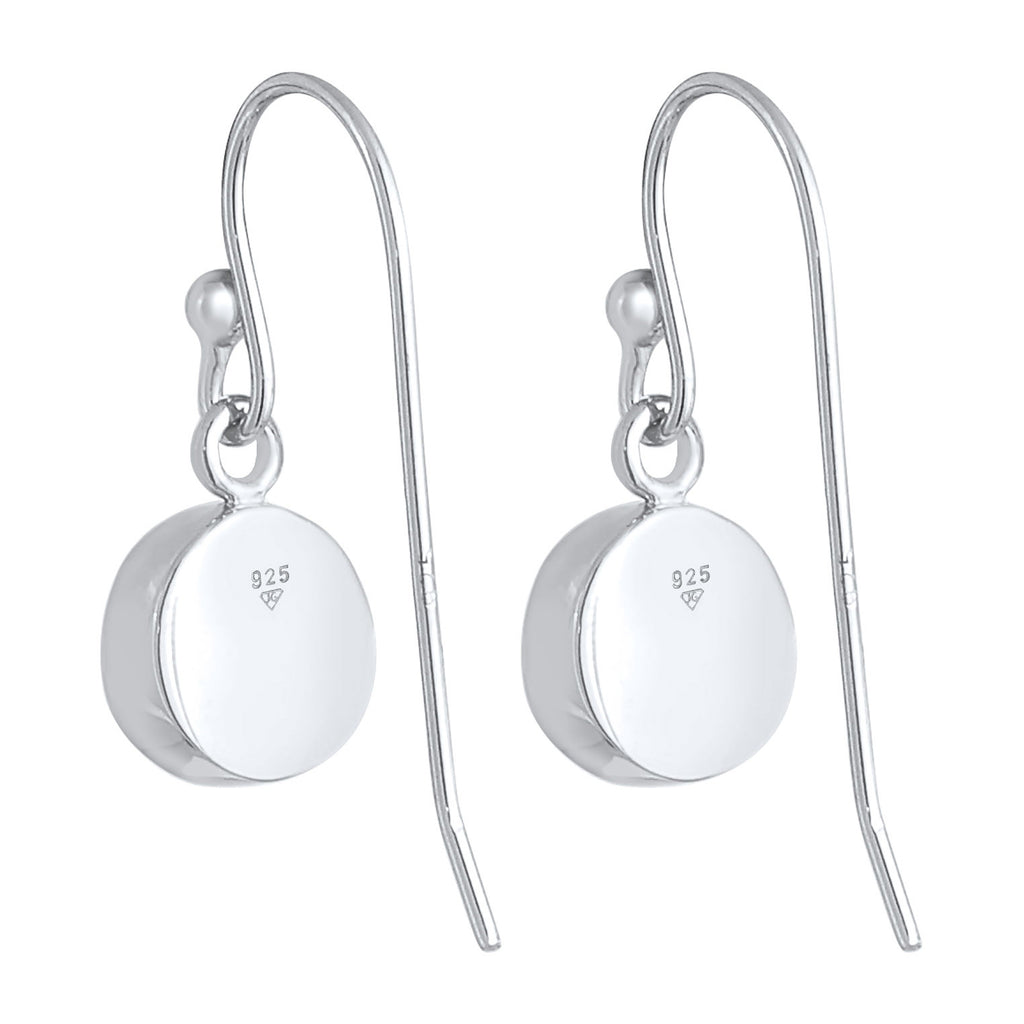 Weiß - Elli | Ohrhänger | Mondstein ( Weiß ) | 925er Sterling Silber