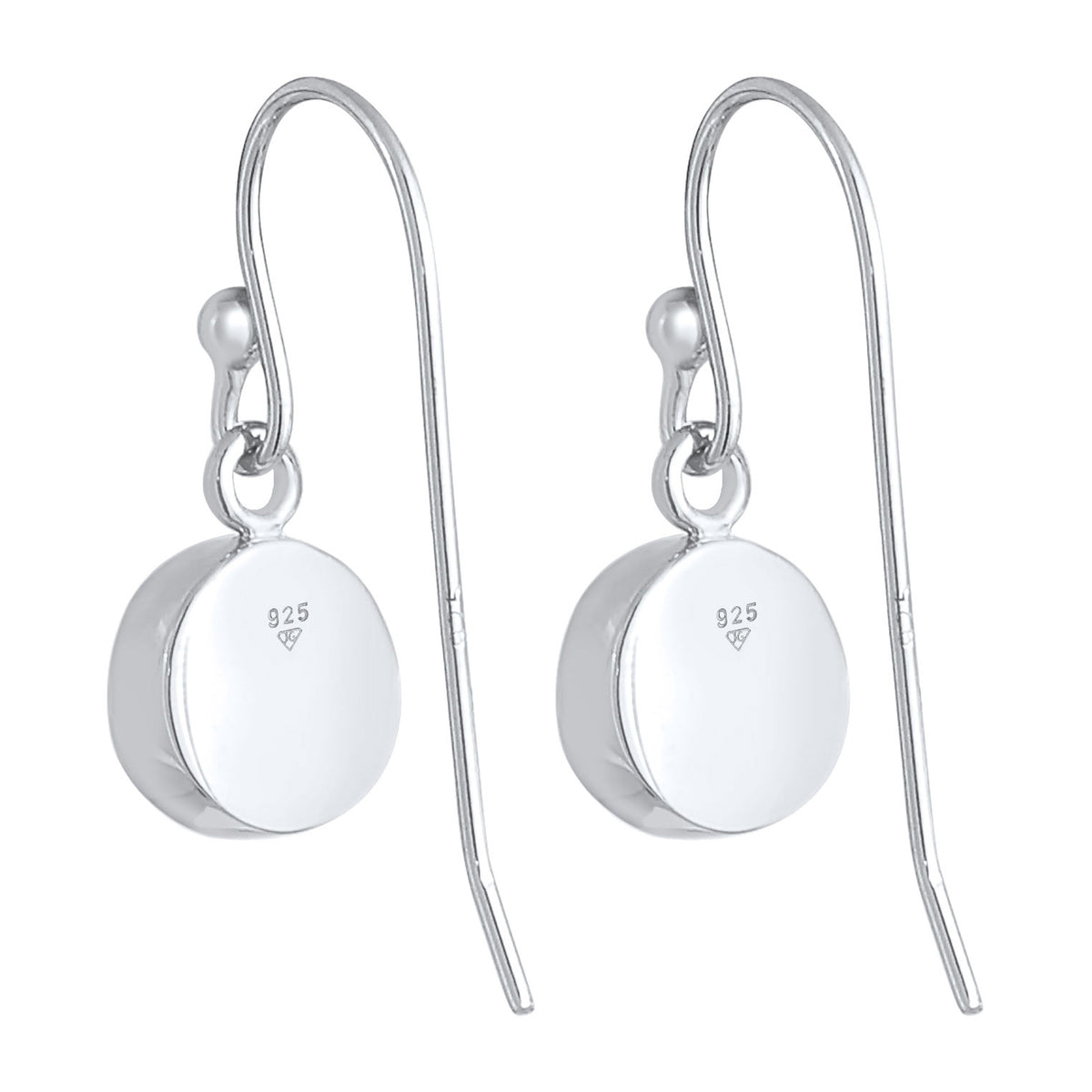 Weiß - Elli | Ohrhänger | Mondstein ( Weiß ) | 925er Sterling Silber