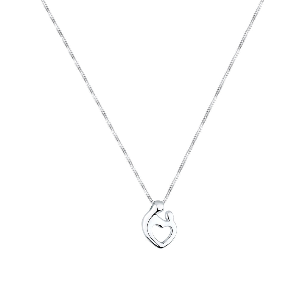Silber - Elli | Halskette Mutter & Kind | 925er Sterling Silber
