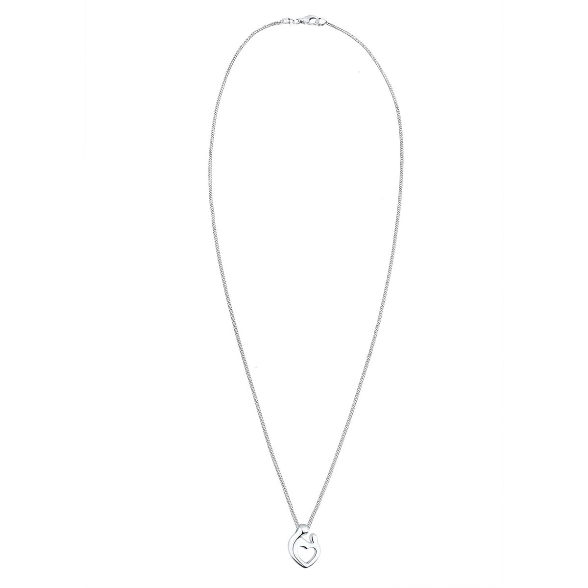 Silber - Elli | Halskette Mutter & Kind | 925er Sterling Silber